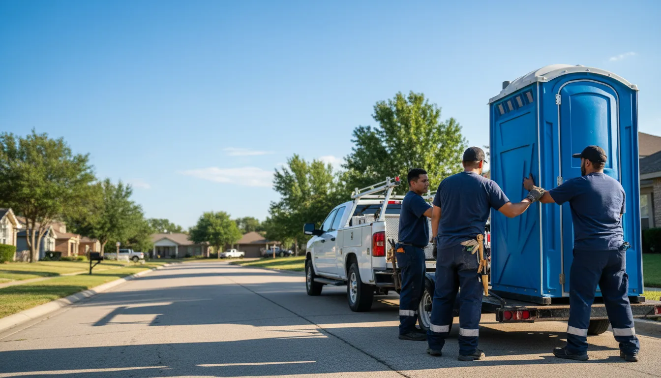 Portable Toilet Rental in Ozark, AR near me